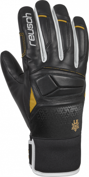 Reusch Lindsey Vonn 4831106 960 white black gold front